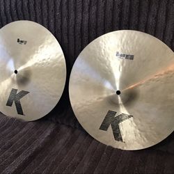 Zildjian K Series 14 Inch Hi Hat Cymbals 