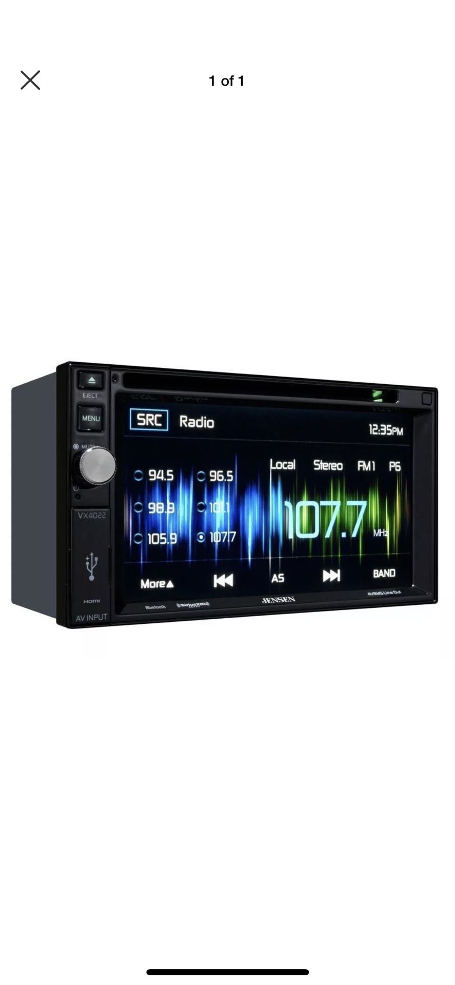 Jensen JRV 9000 navigation DVD radio
