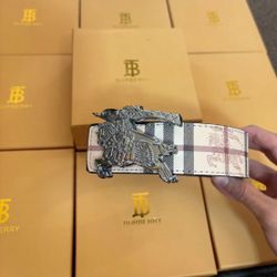 Burberry & Dior Belts