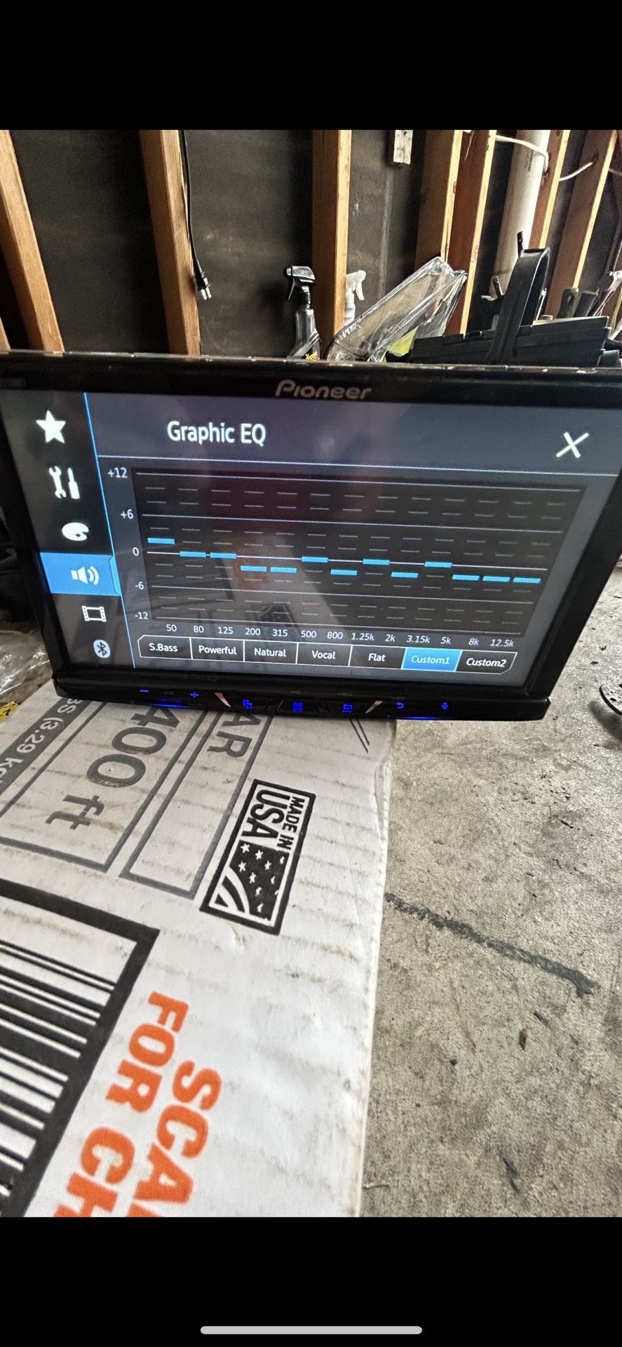 Touch Screen Stereo pioneer 7inch Bluetooth