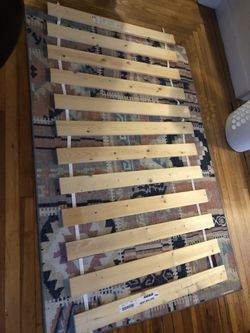 Twin bed wooden slats