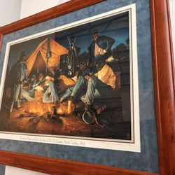 Beautiful Painting Camden North Carolina 1864.