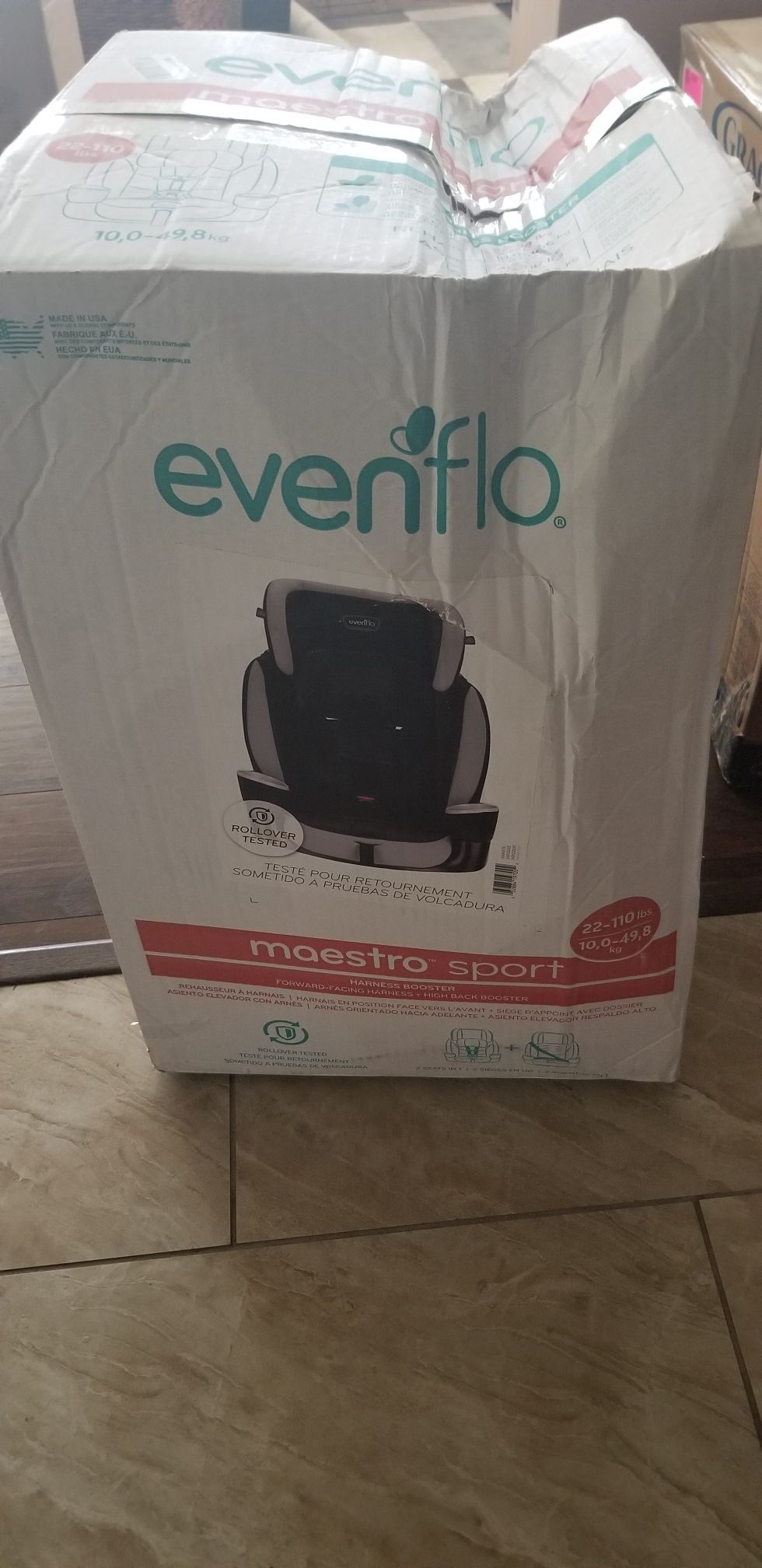 Evenflo car seat