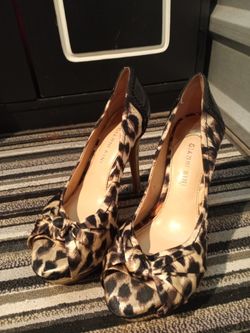 Gianni Bini Animal Print Heels