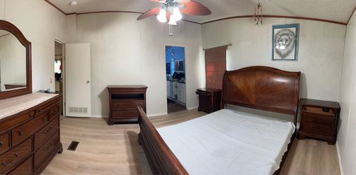 Legacy Classic Evolution King Sleigh Bedroom Set – 5 Piece Wood Bedroom Furniture