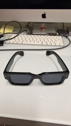 Retro Black Square Sunglasses (Unbranded)