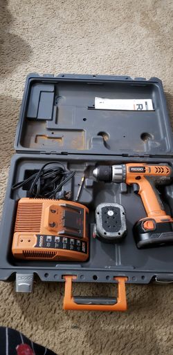 Ridgid 12 volt drill