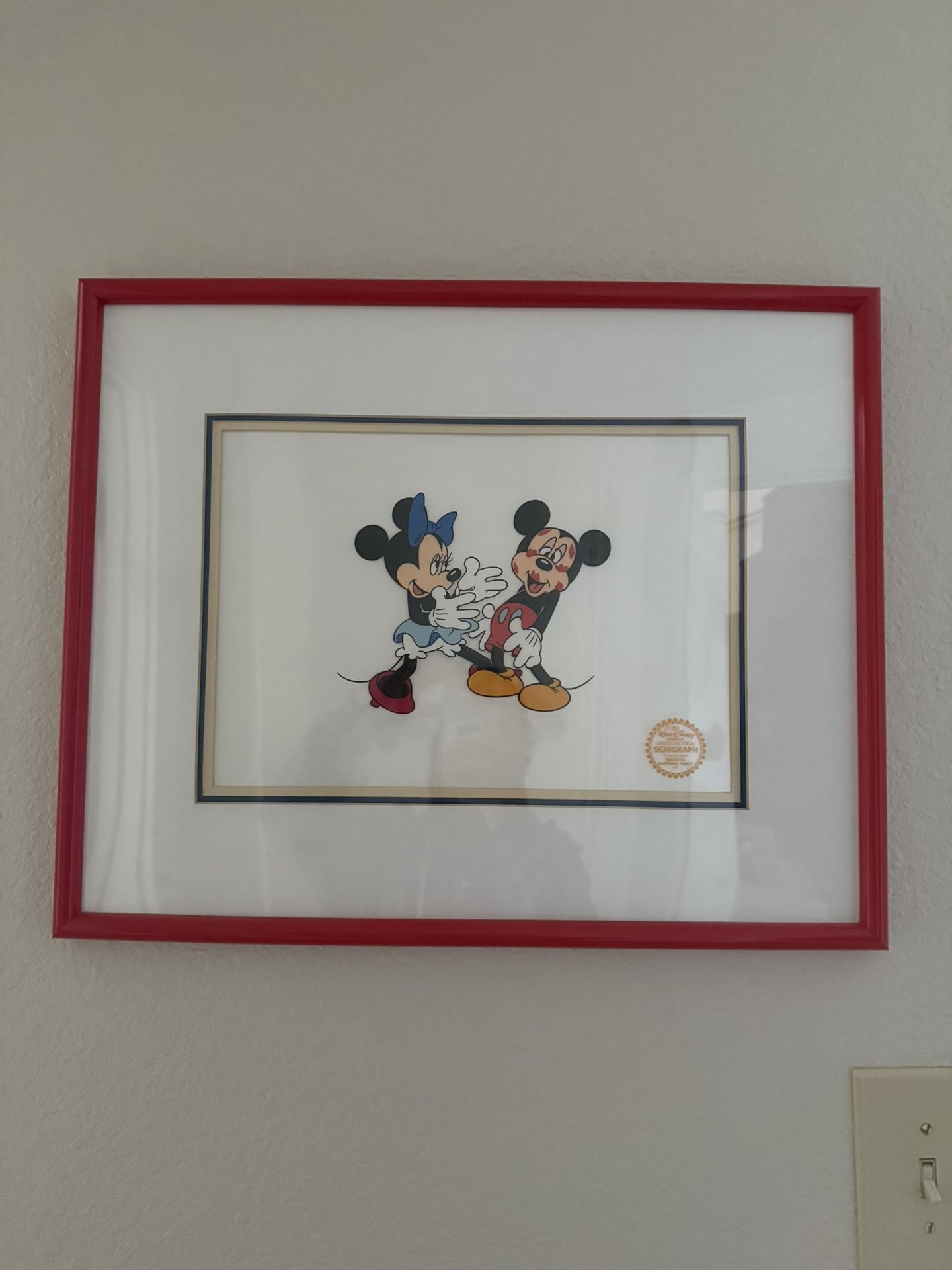 Disney Art AND Lithograph