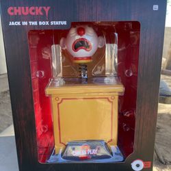 Chucky Child’s Play 2 Jack In The Box Statue