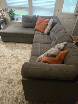 Grey Sectional Couch
