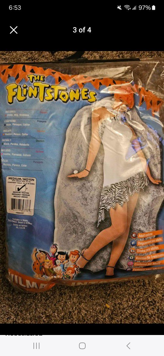 Flintstones Costume M