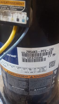 5 ton R22 compressor