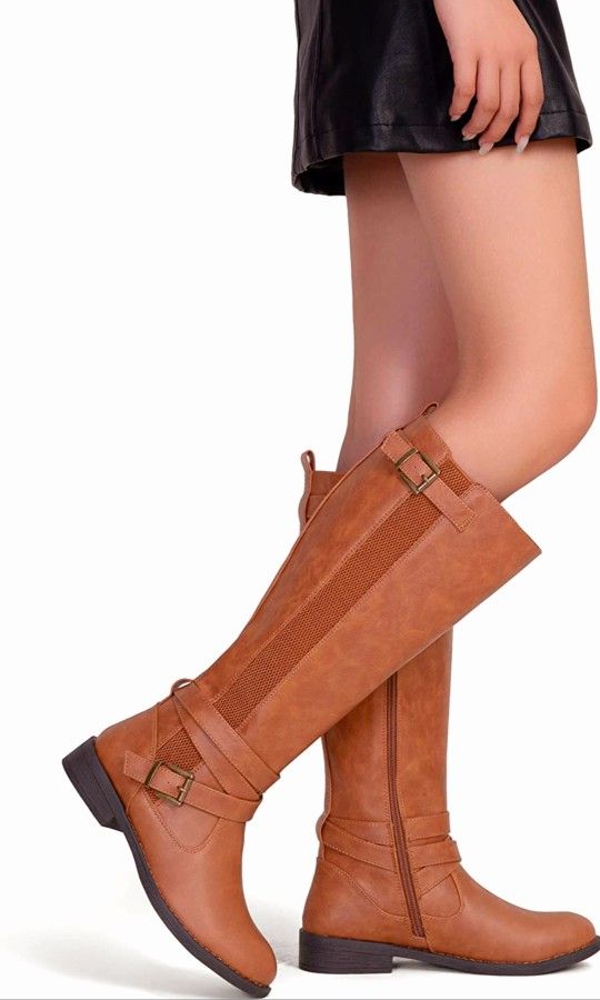 Vepose Women's 952 Stretch Riding Retro Boots