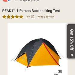  Coleman Peak1 1 PERSON backpacking Tent