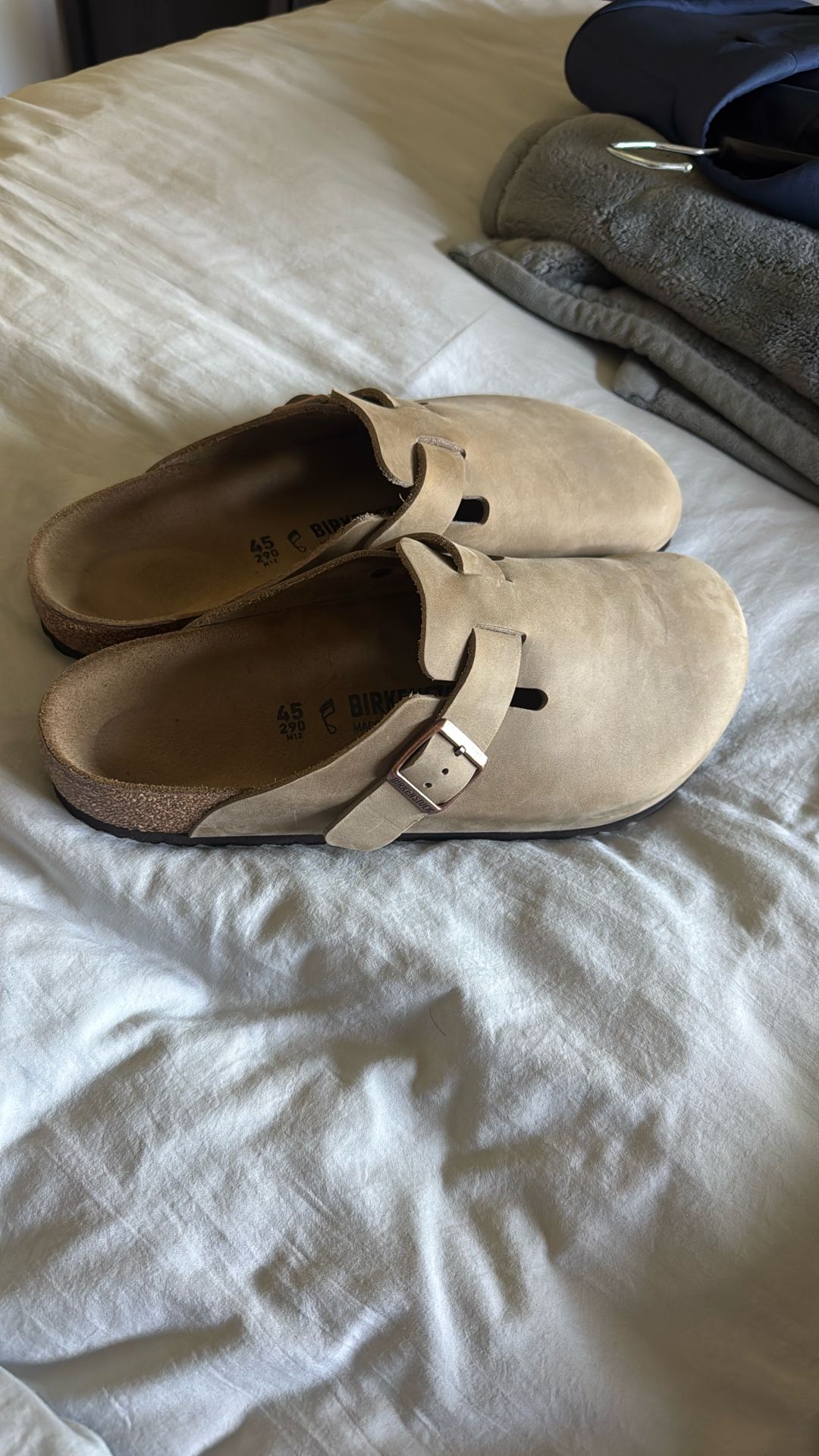 Brand New Birkenstock Clogs Olive Colored