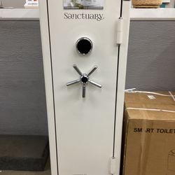Sanctuary Executive Fire and Waterproof Home and Office Safe, Bone White