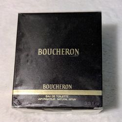 Boucheron Eau de Toilette Black Gold Sealed NWT