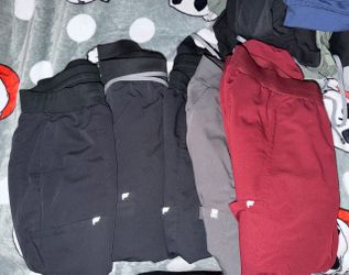 Fabletic scrub bottoms and Cherokee tops