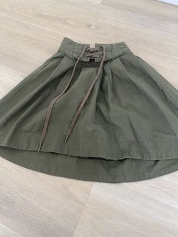 Green Girls Skirt