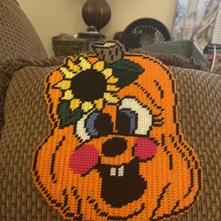 Handmade Pumpkin Magnet