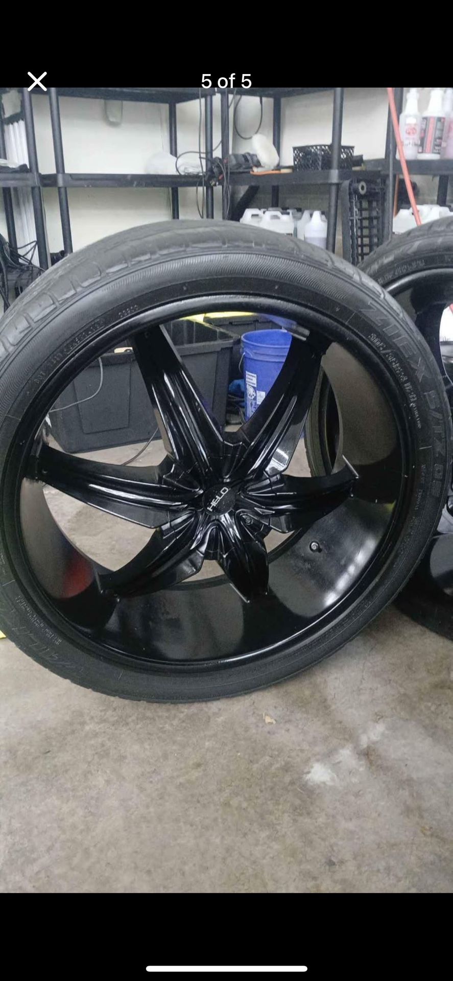 24” Helo HE866 Wheels