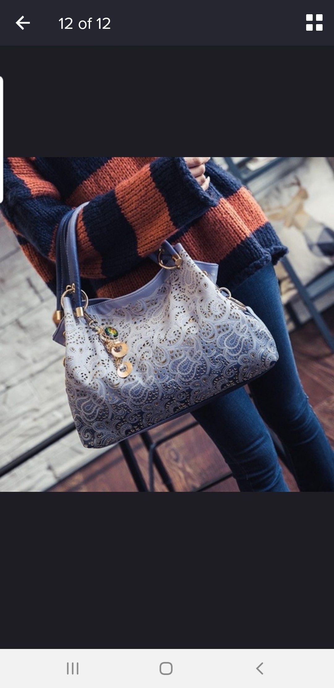 New Messenger Tote Bag Ladies PU Leather Shoulder Purse