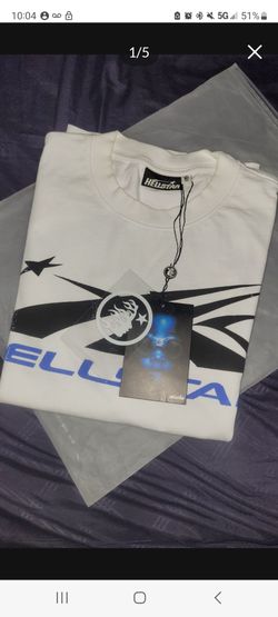 Hellstar Sport Logo Gel 'White/Blue'