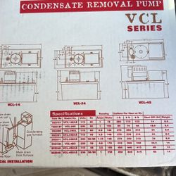 CONDENSATE PUMP Little GIANT VCL