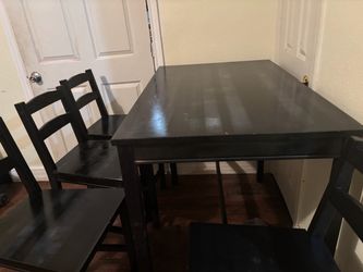 4 chair dinner table