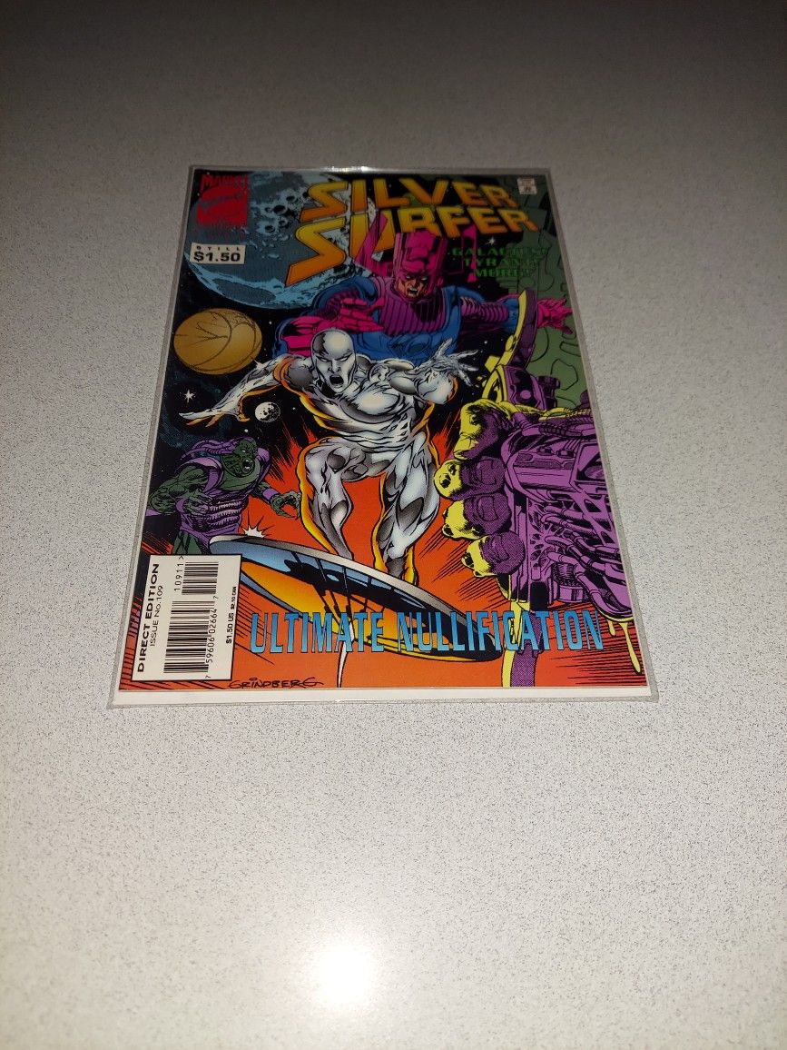 1995 SILVER SURFER #109 COMIC BAGGED AND BOARDED