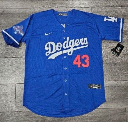 LOS ANGELES DODGERS STITCHED BASEBALL JERSEY