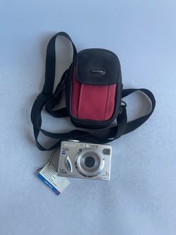 Sony Cyber-shot DSC-W7 7.2MP Digital Camera Carl Zeiss 3x Zoom Tested + Case
