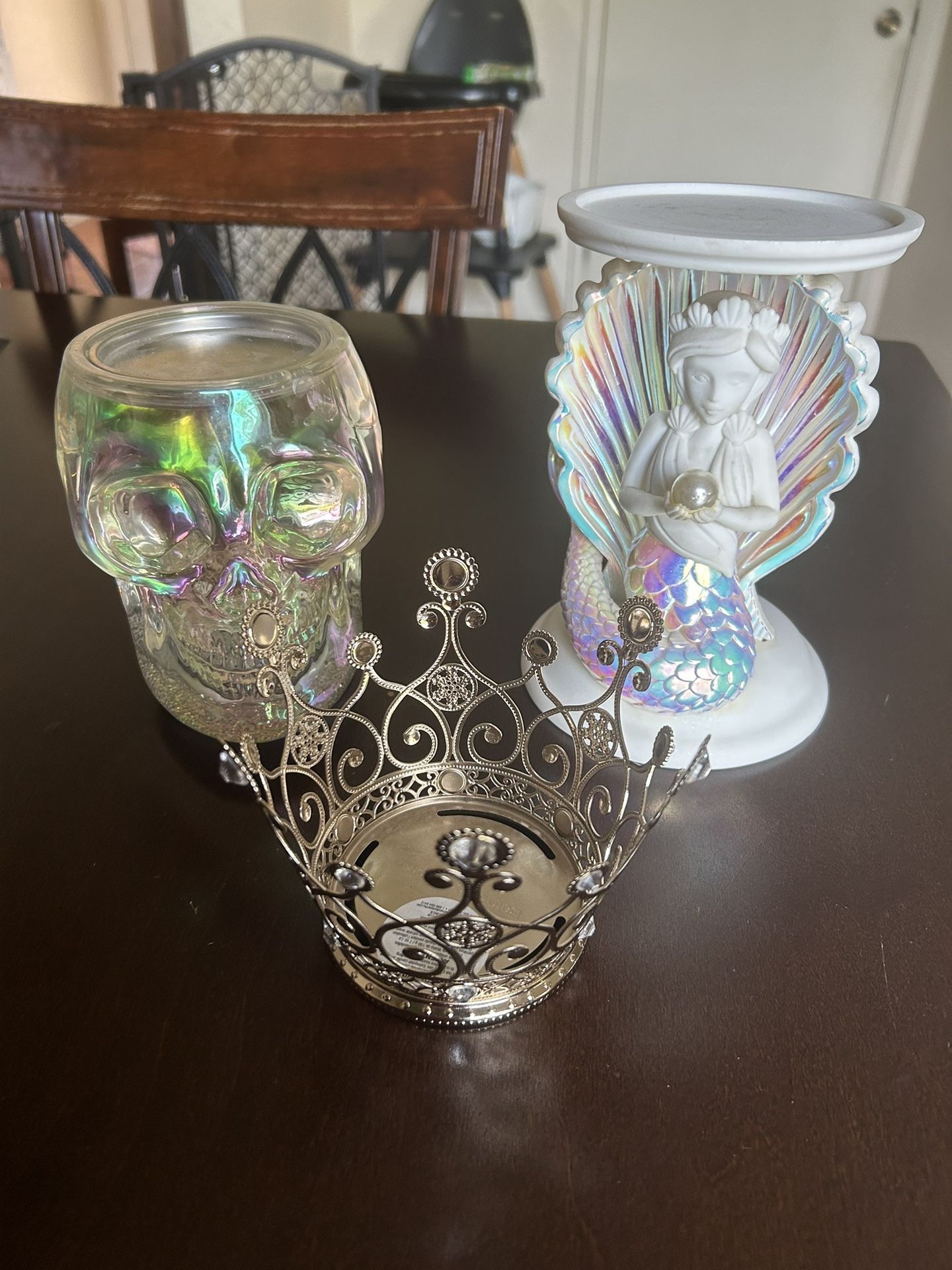 3 Bath And Body Works Candle Holders