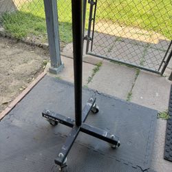 Rogue Bumper Stacker Olympic Weights Plates Tree Holder W/ Wheels