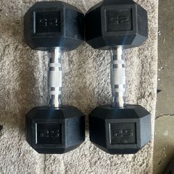 25’s Dumbells 