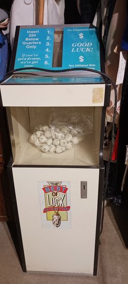 For Entertainment Only Lotto Machine
