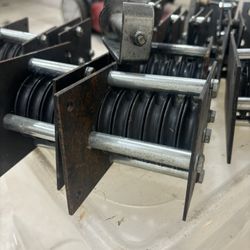 Theatre Pulleys Heavy Duty Steel. 1, 2, 3, 4, And 6-wheel