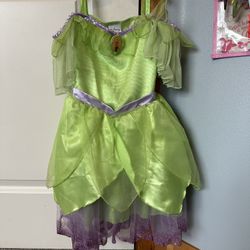 Disney Tinkerbell Dress Costume