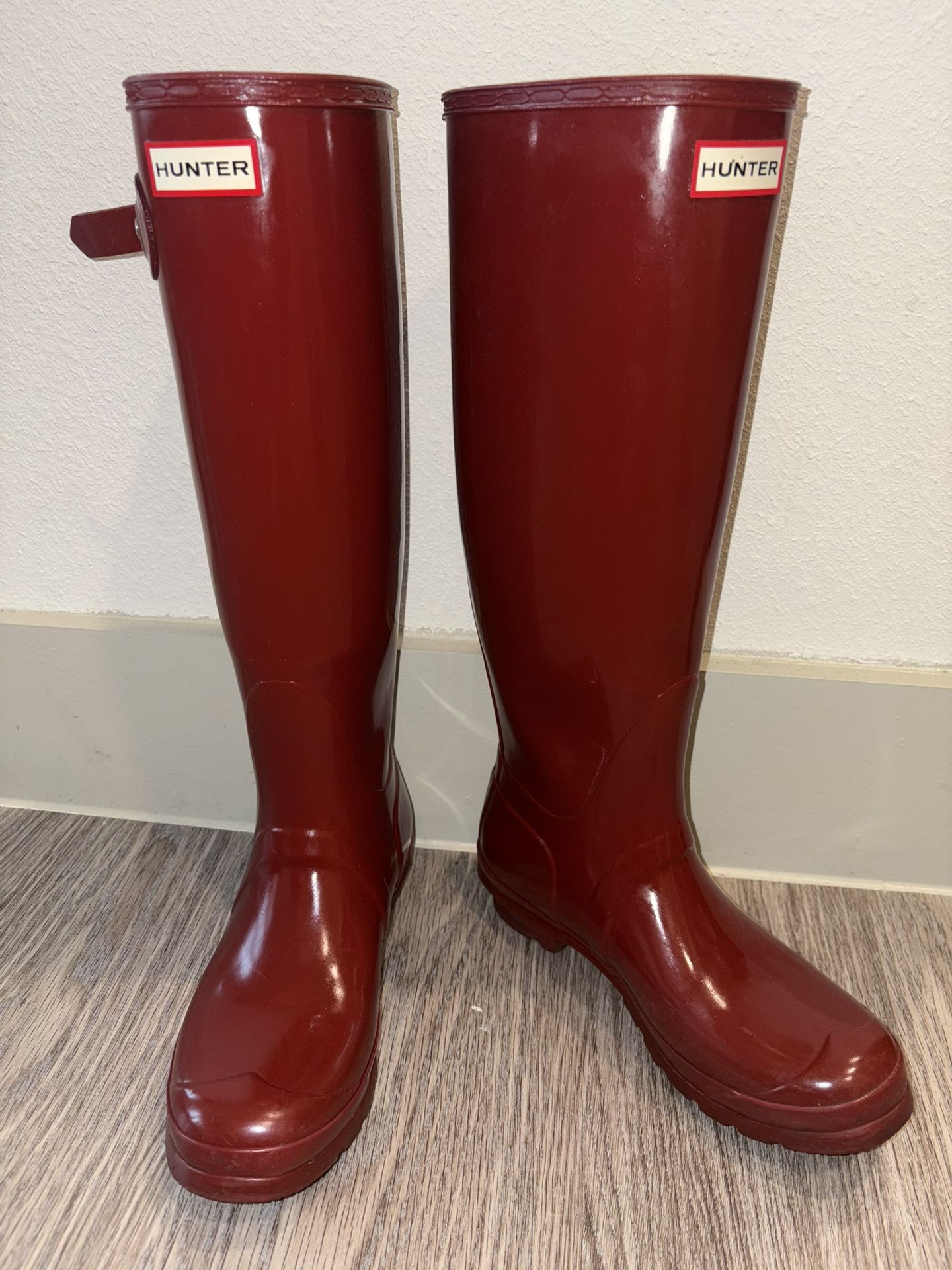 Original Hunter rain boots $85