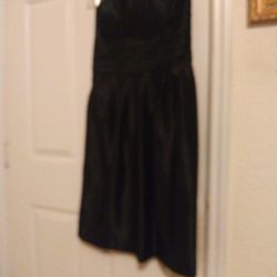 Bill Levkoff Black Strapless Formal Bridesmaid, Prom Dress  , Black Size:10