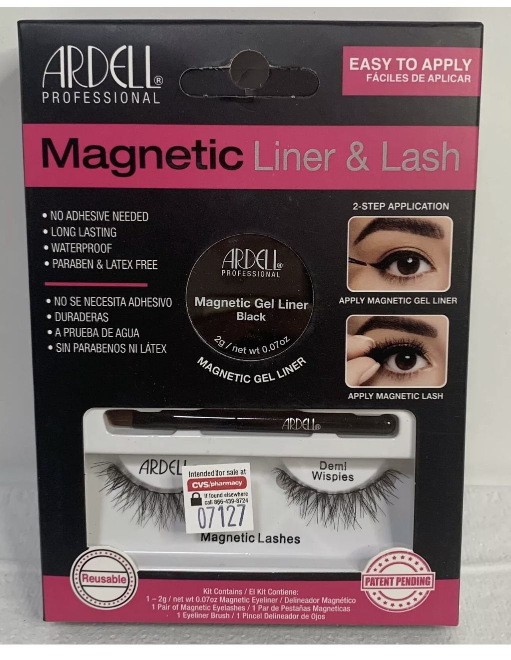 Ardell Magnetic Liner & Lash Kit - Demi Wispies - Faux False Lashes