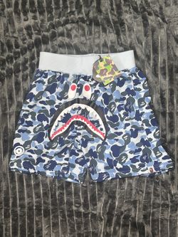 Blue Bape Camo shorts