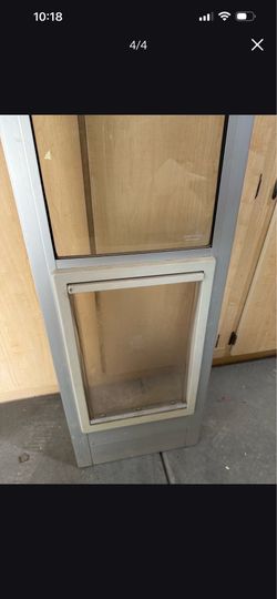 Dog door | 7 foot.
