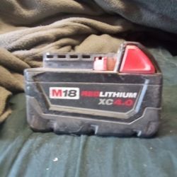 Milwaukee M18 XC 4.0 Battery 
