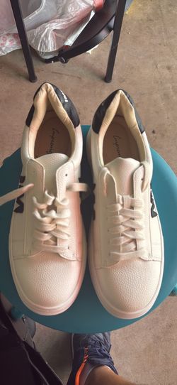 Impremey White Leather Sneakers