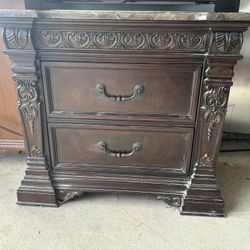 Two Side Dressers And One Full Dresser 