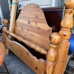 Queen Size Frame Bed