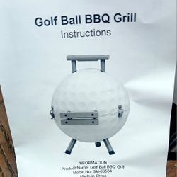 Golf Ball BBQ Grill.