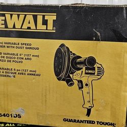 New Dewalt variable speed Disk sander