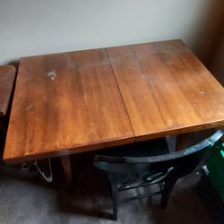 Antique Wood Desk